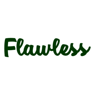 Flawless Decal (Dark Green)